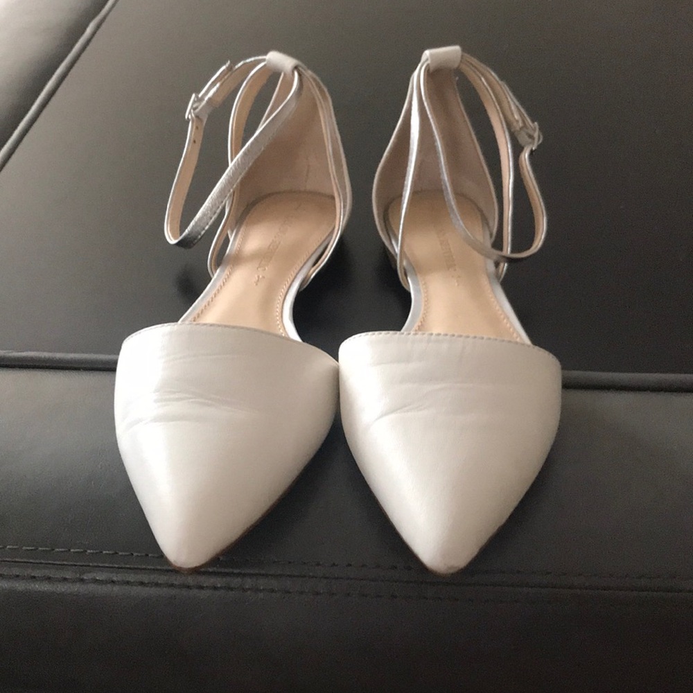 Banana Republic ankle strap flats